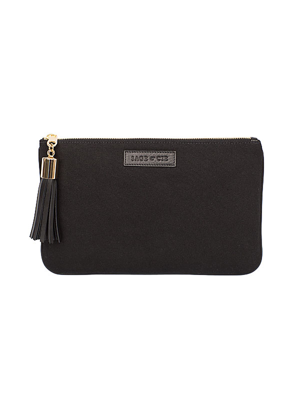 Black Canvas Pouch