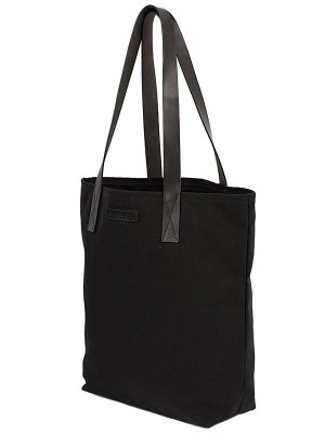 Black Canvas Tote