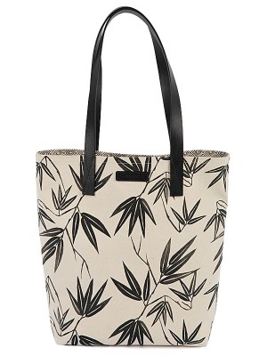 Kyoto Print Canvas Tote